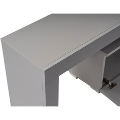Meuble TV - ENCLAVE - Gris - 180 x 50 x 31 cm
