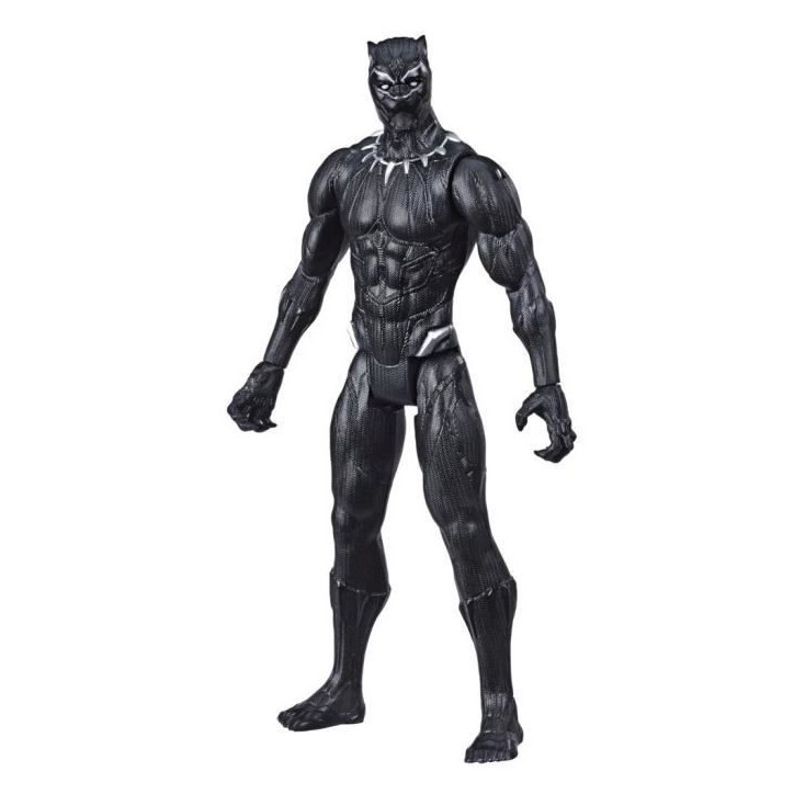 Figurine Black Panther 30 cm, jouet Avengers Titan Hero Series pour enfants a partir de 4 ans, Marvel Figurine Black Panther 30 cm, jouet Avengers Titan Hero Series pour enfants a partir de 4 ans, Marvel