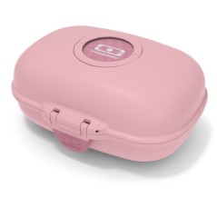 Boîte a Goûter - MONBENTO - Snack box hermétique - MB Gram Rose Blu