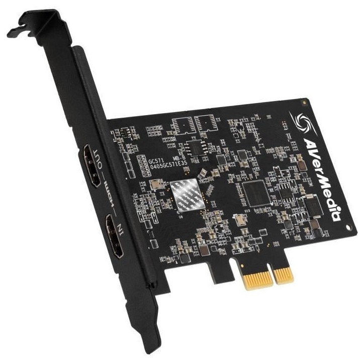 Carte d'Acquisition - AVERMEDIA - Live Streamer Ultra HD GC571 - Pass-Through 4K60 - VRR