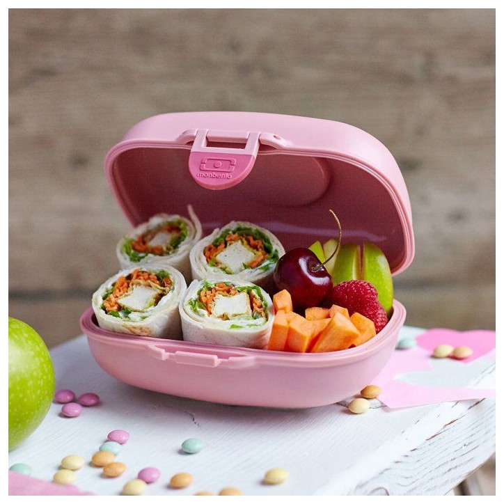 Boîte a Goûter - MONBENTO - Snack box hermétique - MB Gram Rose Blush Boîte a Goûter - MONBENTO - Snack box hermétique - MB Gram Rose Blush