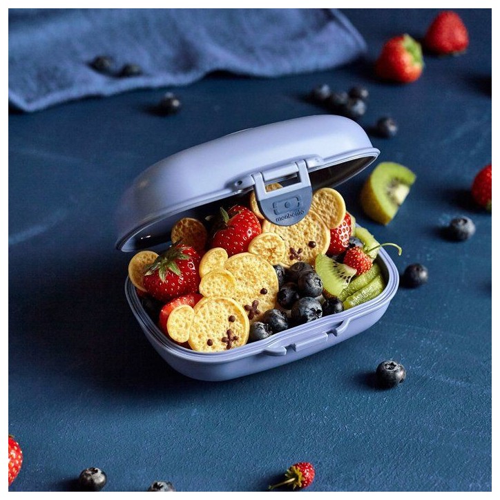 Boîte a Goûter - MONBENTO - Snack box hermétique - MB Gram Bleu infinity Boîte a Goûter - MONBENTO - Snack box hermétique - MB Gram Bleu infinity