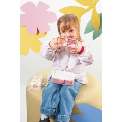Lunch Box Enfant - MONBENTO - 3 Compartiments - Sans BPA - MB Tresor P