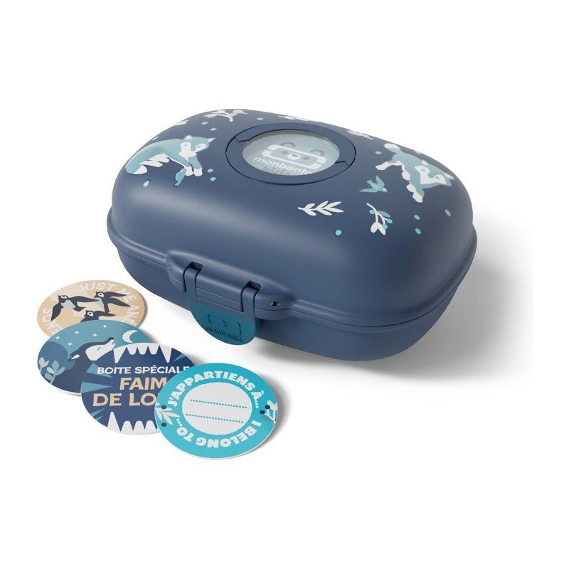 Boîte a Goûter - MONBENTO - Snack box hermétique - MB Gram Wolf