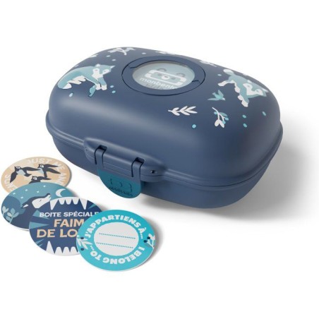 Boîte a Goûter - MONBENTO - Snack box hermétique - MB Gram Wolf