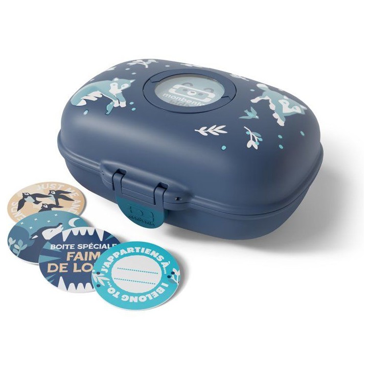 Boîte a Goûter - MONBENTO - Snack box hermétique - MB Gram Wolf Boîte a Goûter - MONBENTO - Snack box hermétique - MB Gram Wolf