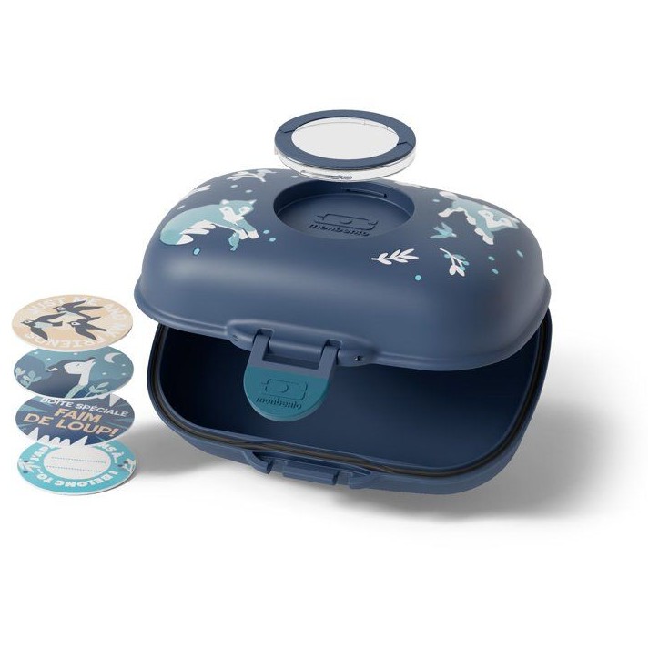 Boîte a Goûter - MONBENTO - Snack box hermétique - MB Gram Wolf Boîte a Goûter - MONBENTO - Snack box hermétique - MB Gram Wolf
