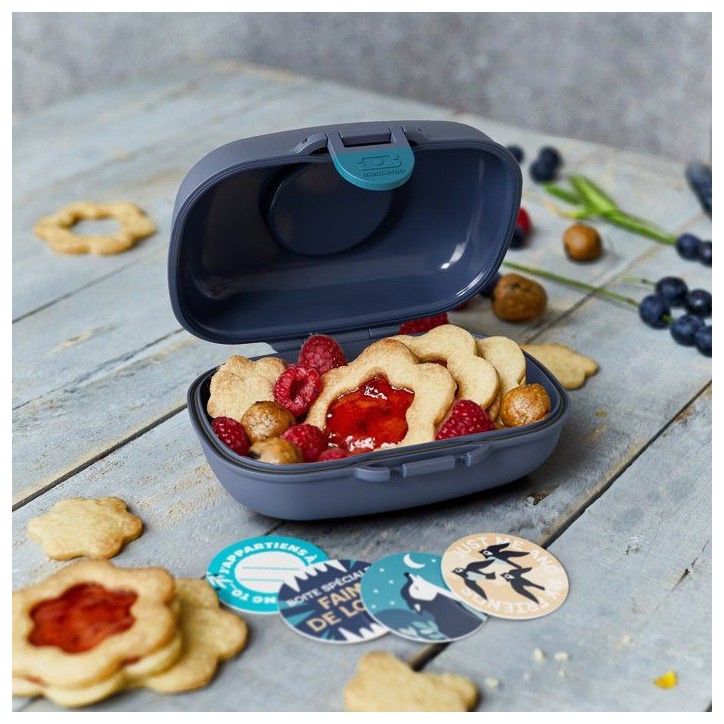 Boîte a Goûter - MONBENTO - Snack box hermétique - MB Gram Wolf Boîte a Goûter - MONBENTO - Snack box hermétique - MB Gram Wolf