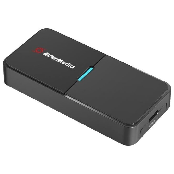 Boîtier d'Acquisition - AVERMEDIA - Live Streamer CAP 4K BU113 - HDMI vers USB3 - Compatible DSLR - Couleur Noir
