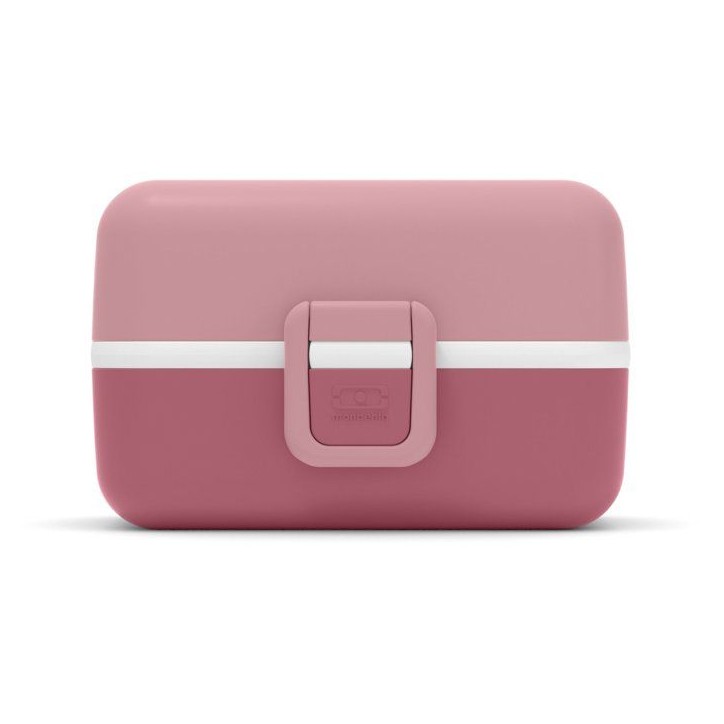 Lunch Box Enfant - MONBENTO - 3 Compartiments - Sans BPA - MB Tresor Rose Blush