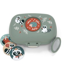 Boîte a Goûter - MONBENTO - Snack Box Hermétique - MB Gram Raccoon