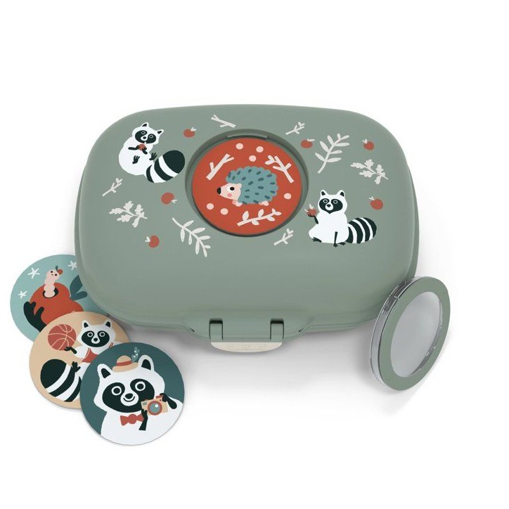 Boîte a Goûter - MONBENTO - Snack Box Hermétique - MB Gram Raccoon