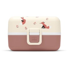 Lunch Box Enfant - MONBENTO - 3 Compartiments - Sans BPA - MB Tresor Fox
