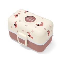 Lunch Box Enfant - MONBENTO - 3 Compartiments - Sans BPA - MB Tresor F