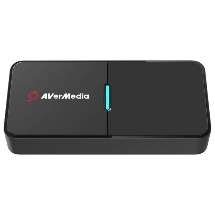 Boîtier d'Acquisition - AVERMEDIA - Live Streamer CAP 4K BU113 - HDMI vers USB3 - Compatible DSLR - Couleur Noir