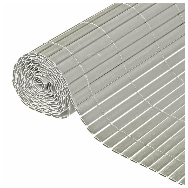 Canisse PVC double face - NATURE - 10 mm - Taupe - 3 x 1 m Canisse PVC double face - NATURE - 10 mm - Taupe - 3 x 1 m