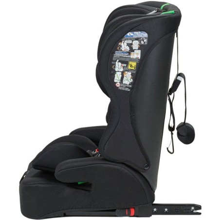 Siege auto - NANIA - LIMA - Groupe 1/2/3 - 76-150 cm - Isofix - I-Size - Réducteur - Noir