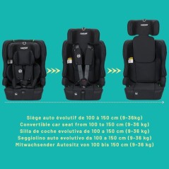 Siege auto - NANIA - LIMA - Groupe 1/2/3 - 76-150 cm - Isofix - I-Size