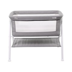 Berceau bébé NANIA HILLARY - Des la naissance - 9 Kg max - Matelas 3cm d'épaisseur inclus - Espace de rangement sous le berce