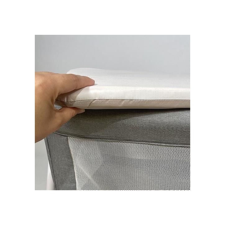 Berceau bébé NANIA HILLARY - Des la naissance - 9 Kg max - Matelas 3cm d'épaisseur inclus - Espace de rangement sous le berce Berceau bébé NANIA HILLARY - Des la naissance - 9 Kg max - Matelas 3cm d'épaisseur inclus - Espace de rangement sous le berce