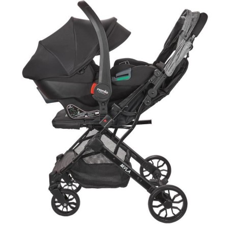 NANIA - Poussette combinée 2-en-1 avec siege auto Rimini - MYLA - 4 r