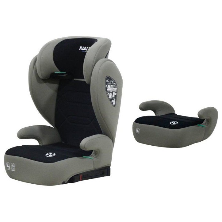 Siege auto - NANIA - Belem - Groupe 2/3 - I-size - 100/150 cm - 4 a 12 ans - Protection Latérale - Appui-tete Réglable - Noir Siege auto - NANIA - Belem - Groupe 2/3 - I-size - 100/150 cm - 4 a 12 ans - Protection Latérale - Appui-tete Réglable - Noir