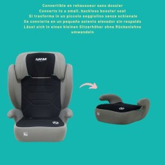 Siege auto - NANIA - Belem - Groupe 2/3 - I-size - 100/150 cm - 4 a 12