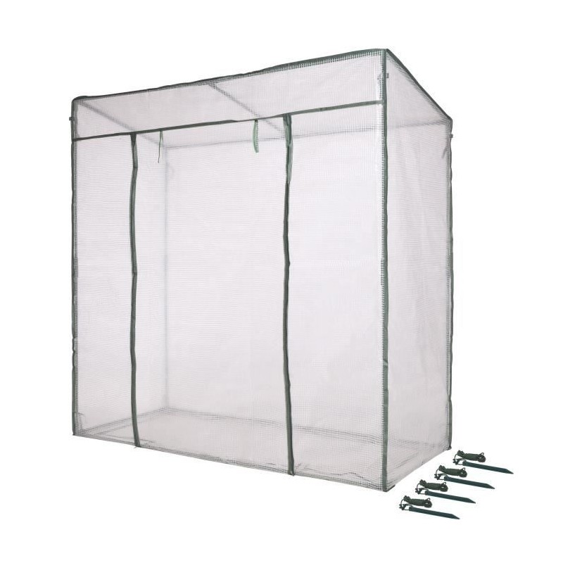 Nature Serre de jardin H200 x 198 x 78cm - 1.54m²