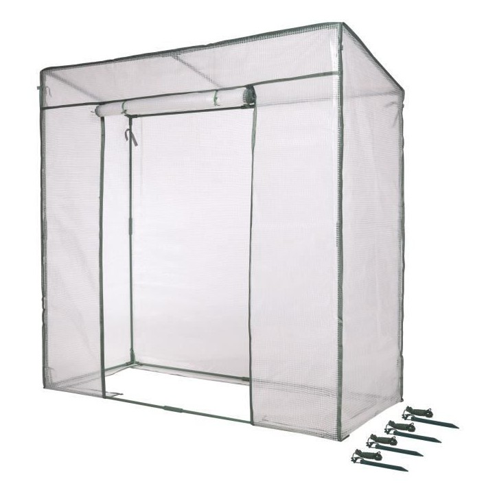 Nature Serre de jardin H200 x 198 x 78cm - 1.54m² Nature Serre de jardin H200 x 198 x 78cm - 1.54m²