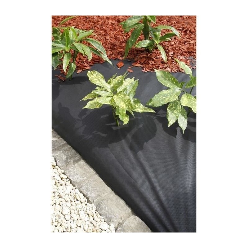 Nappe de paillage - noir 50 gr/m² - 1x10 m
