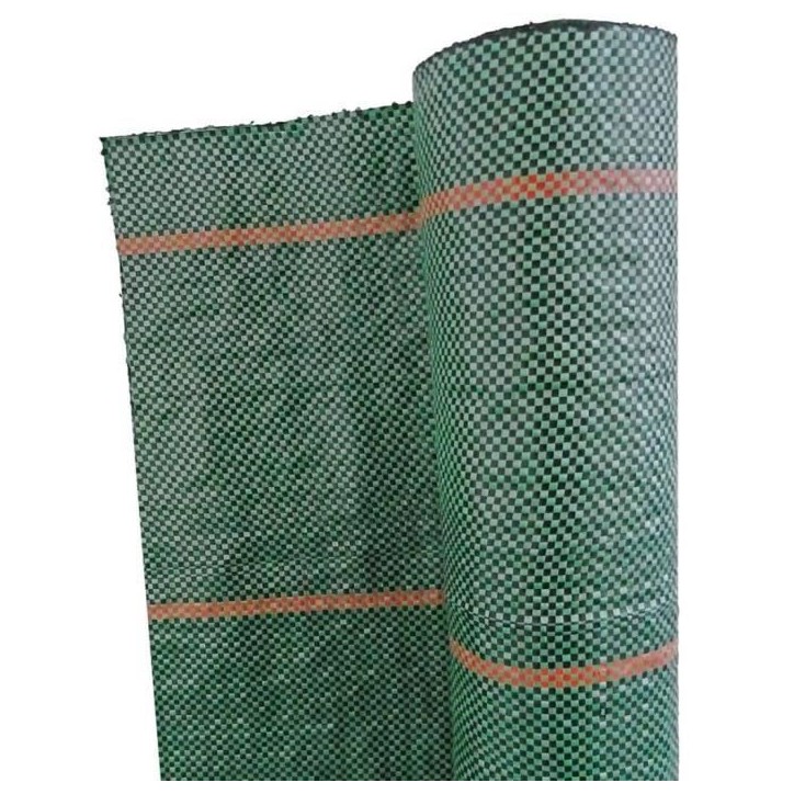 Toile de paillage paysages verte, 1 x 25 m - traité anti UV, 100 g/m² - Bâche de sol anti mauvaises herbes