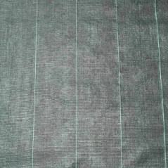 Toile de paillage paysages noire 2,10 x 25 m, traité anti UV, 100 g/m