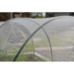 Voile anti-insecte - NATURE - 2 x 10 m - 1,8 x 1,8 mm - 38g/m² - Blan