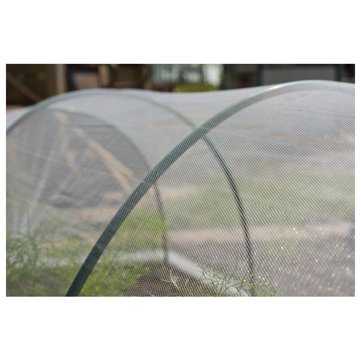 Voile anti-insecte - NATURE - 2 x 10 m - 1,8 x 1,8 mm - 38g/m² - Blanc