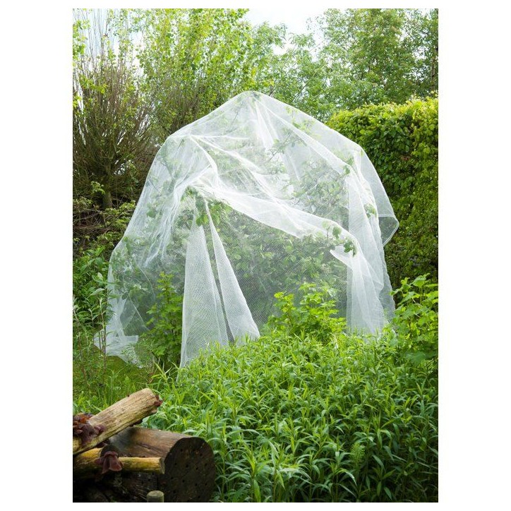 Filet protection contre ver de pomme/poire et grele - NATURE - 5,2 x 5m - 3 x 6mm