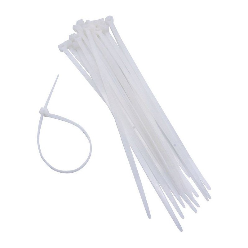 Collier de tuteurage - NATURE - 15 cm - Lot de 25 - Transparent