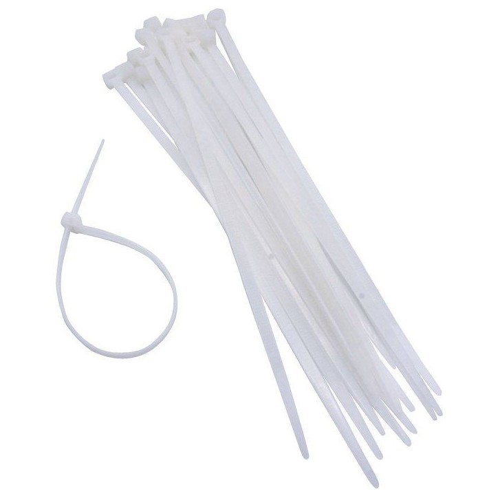 Collier de tuteurage - NATURE - 15 cm - Lot de 25 - Transparent