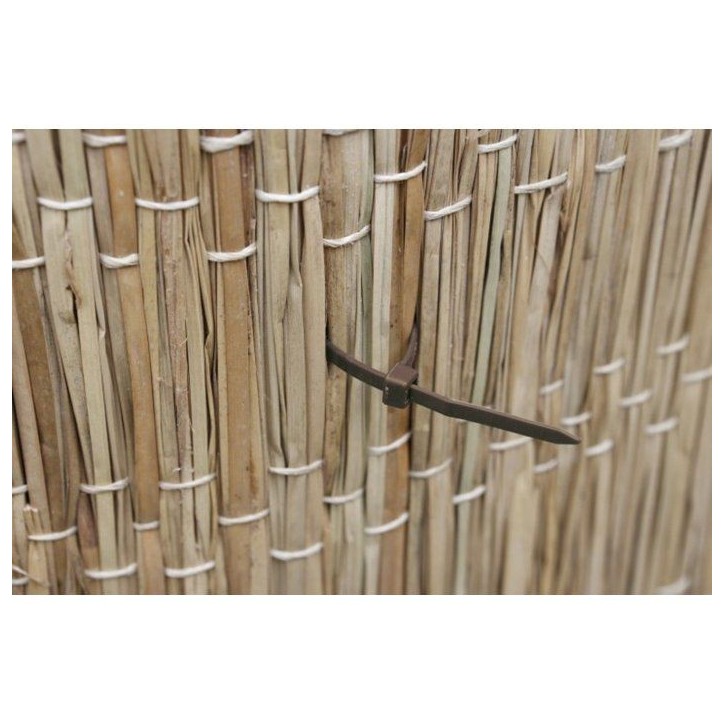 Collier de tuteurage - NATURE - 15 cm - Lot de 25 - Gris Collier de tuteurage - NATURE - 15 cm - Lot de 25 - Gris