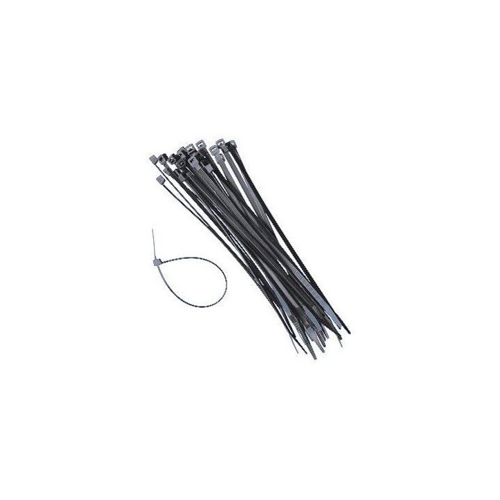 Collier de tuteurage - NATURE - 15 cm - Lot de 25 - Anthracite Collier de tuteurage - NATURE - 15 cm - Lot de 25 - Anthracite