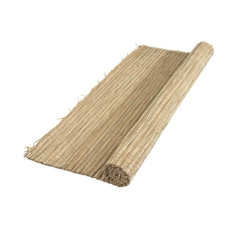 Canisse de Carex Naturel - 100% Occultant - 1x3m - Épaisseur 6/7mm -