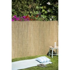 Canisse de Carex Naturel - 100% Occultant - 1x3m - Épaisseur 6/7mm -