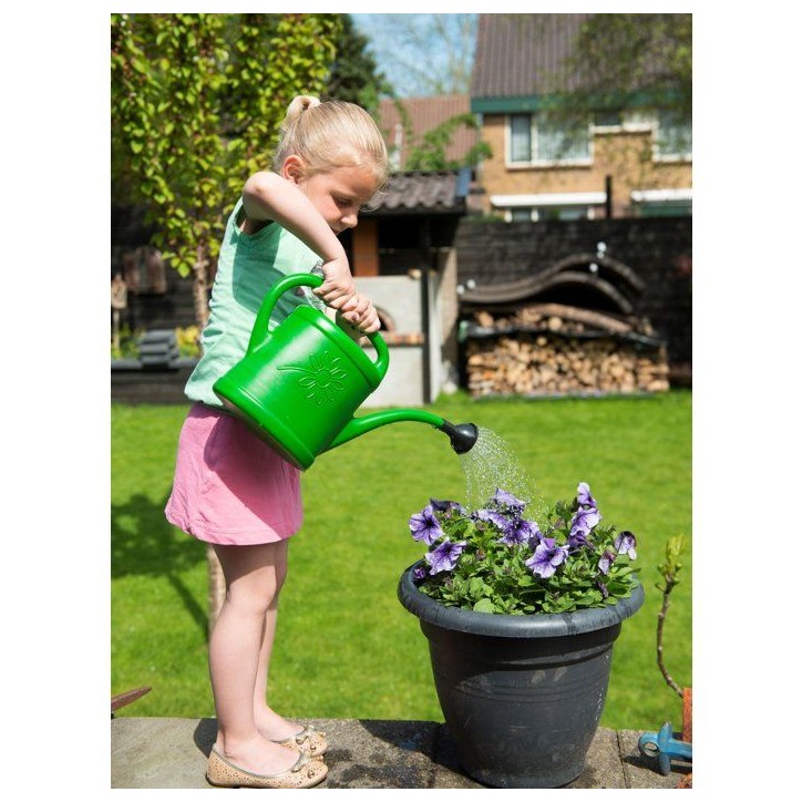 Arrosoir - NATURE - 3 L - Pomme d'arrosage - Vert