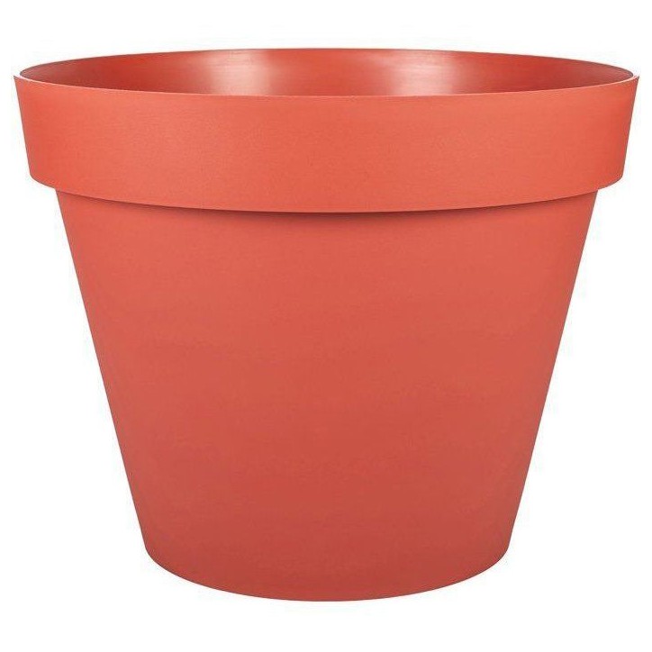 Pot de fleur Rond - Ø 60 cm - EDA - Toscane - 76 L - Intérieur/Extérieur - Ø 60 x H.47 cm - Orange Terre Battue Pot de fleur Rond - Ø 60 cm - EDA - Toscane - 76 L - Intérieur/Extérieur - Ø 60 x H.47 cm - Orange Terre Battue