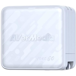 Chargeur GaN - AVERMEDIA - 100W avec Sortie HDMI 4K GC313 Blanc