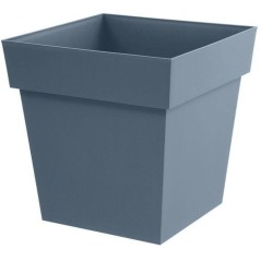 Pot de fleur carré - Toscane - EDA - 32 x 32 x H. 32 cm - Intérieur