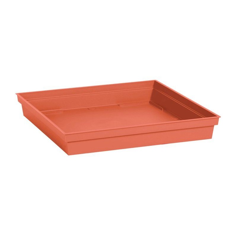 Soucoupe Carrée - EDA - Toscane - 40 cm - Pour Pot 50 cm réf. 013648