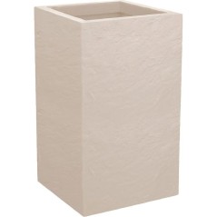 Pot de fleur Carré Haut 30 cm - EDA - Volcania Up - 36 L - Intérieur
