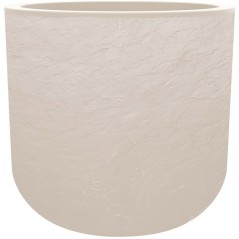 Pot de fleurs Rond 40 cm - EDA - Volcania Up - 32,5 L - Intérieur/Ext