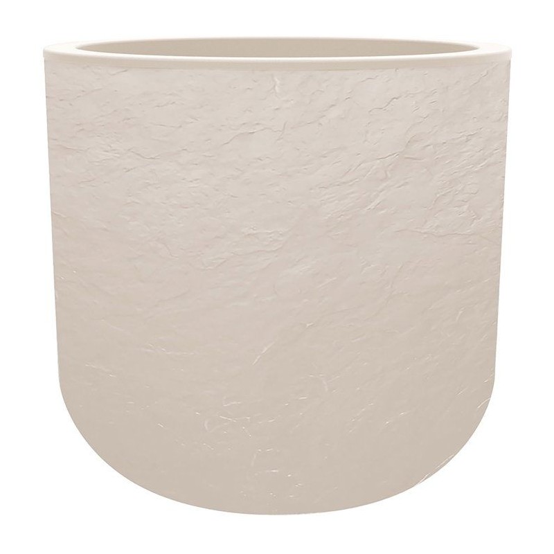 Pot de fleurs Rond 40 cm - EDA - Volcania Up - 32,5 L - Intérieur/Ext