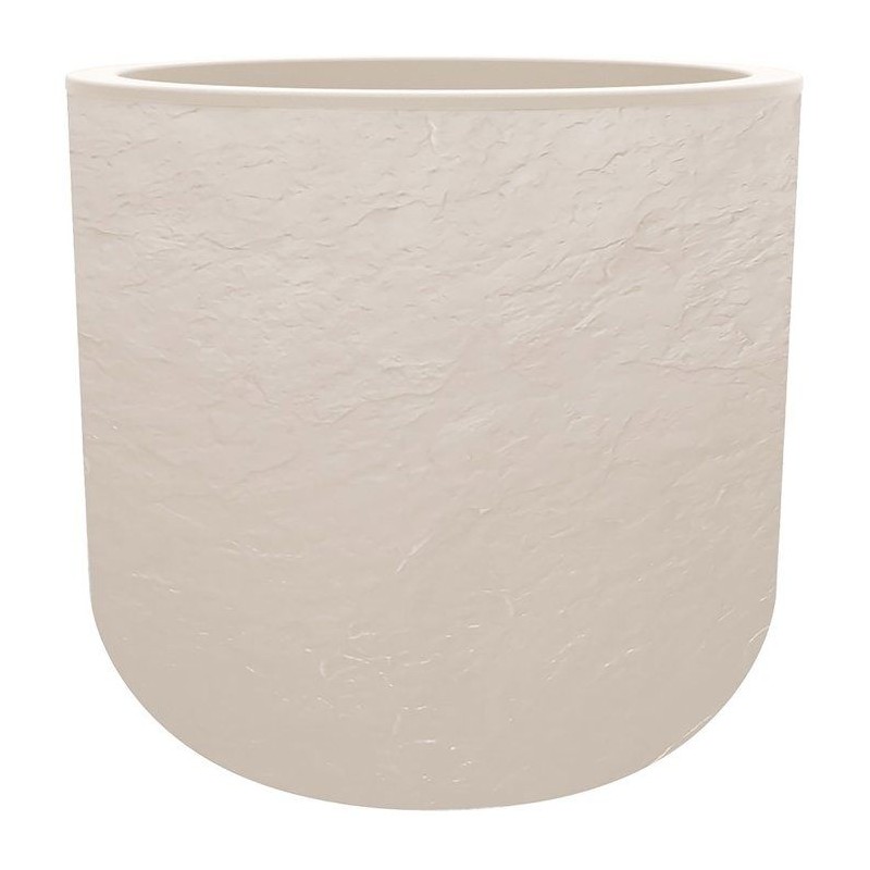 Pot de fleurs Rond 50 cm - EDA - Volcania Up - 67 L - Intérieur/Exté